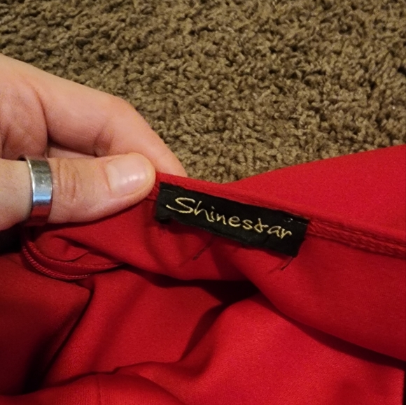 RED mini dress - Picture 2 of 4